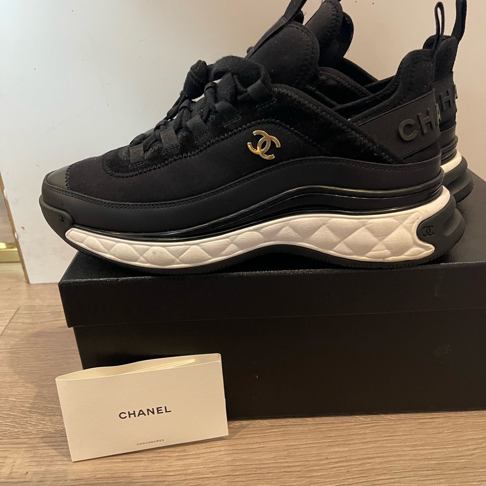 Authentic Chanel trainers